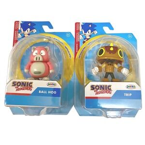 BALL HOG & TRIP Sonic The Hedgehog Jakks Pacific 2.5" Figures‎